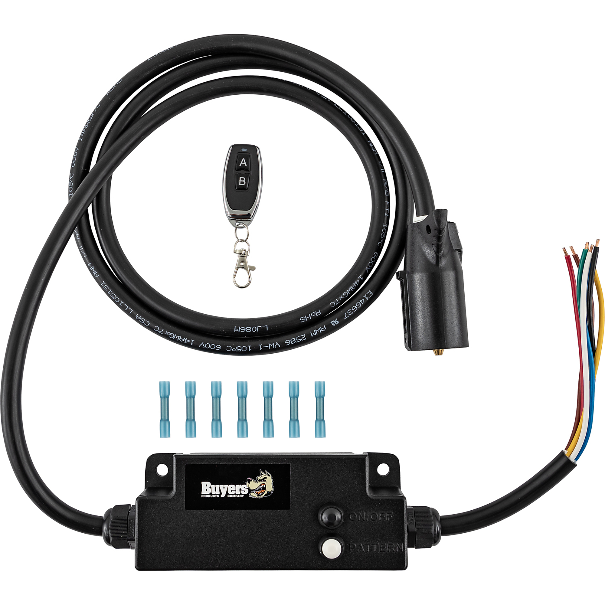 Buyers Products, Trailer Connector Strobe Kit - 7-Way Trailer Mount, Included (qty.) 1 Model# TC8894